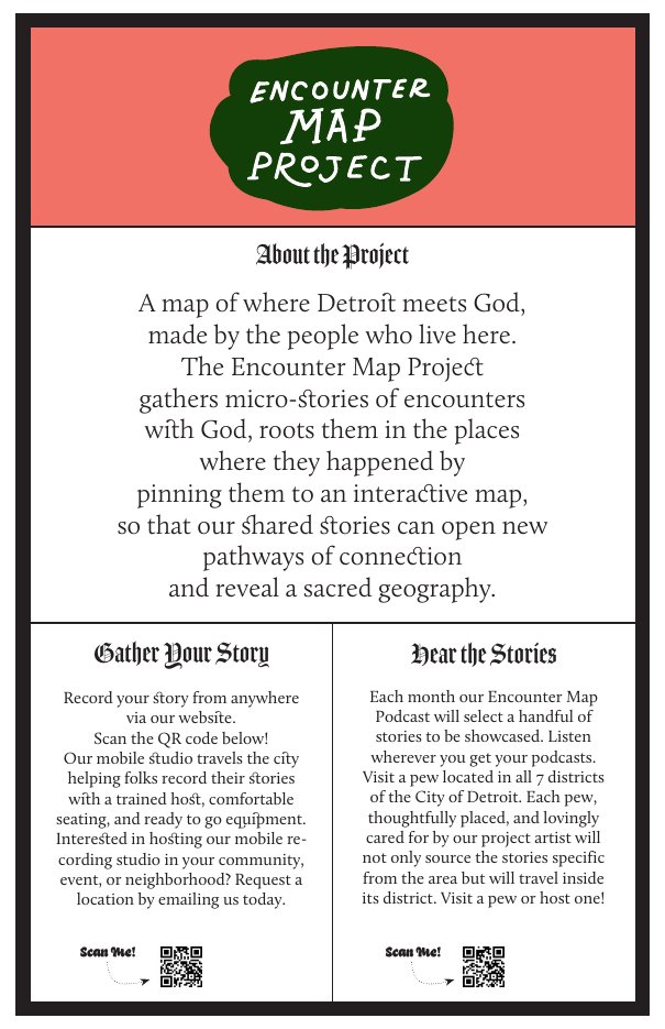 Coral with bean bulletin insert